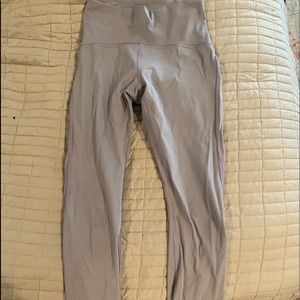 Lululemon Leggings with mesh detail
